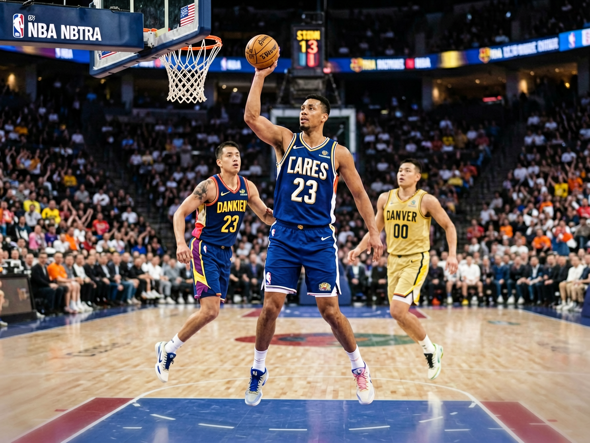 NBA篮球赛场精彩瞬间